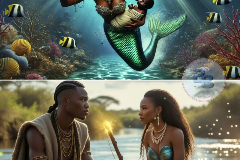 The Mermaid Tried To Save The Newborn Baby, SHOCKED To Discover He Was A Prince