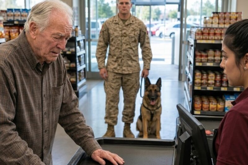 He Was About to Trade His War Medals for Bread—Then a Marine’s K9 Recognized the Forgotten Hero