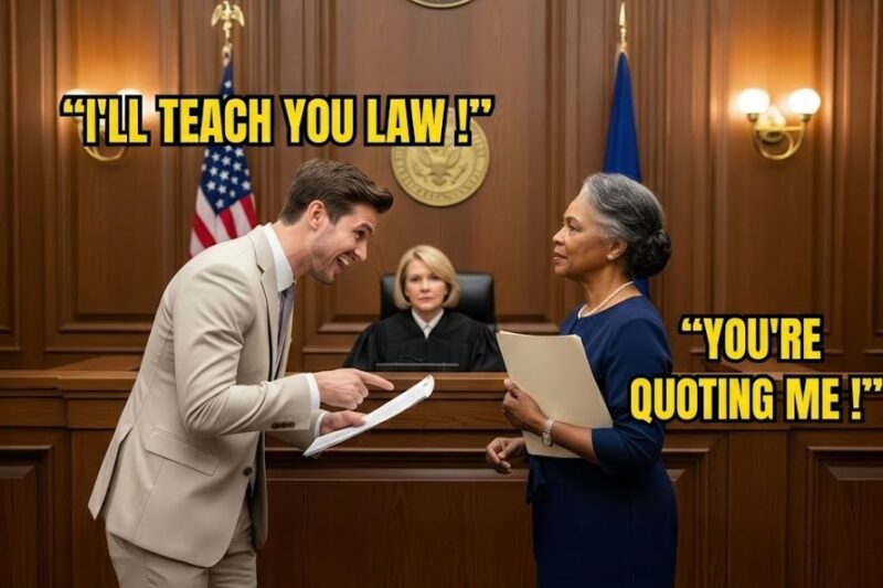 Arrogant Lawyer MOCKED a Black Grandma in Court – Only to Learn She Helped Write the Law He Cited