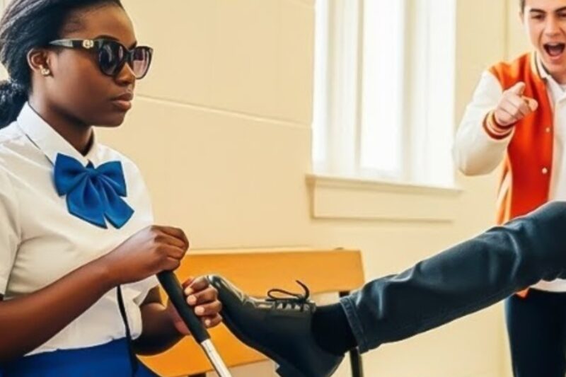 They Thought the Blind Black Girl Was Helpless—Then Her Hidden Karate Skills Shocked the Whole School