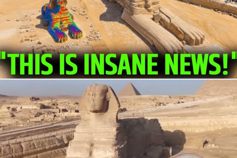 Archaeologists Discovered a Second Sphinx Using LIDAR — Hidden for 4,500 Years in Egypt