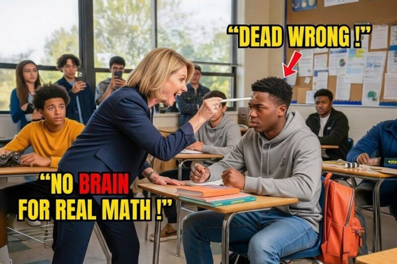 “I Bet You Can’t Do This” the Teacher Sneered — Then the Black Kid Blew Everyone Away
