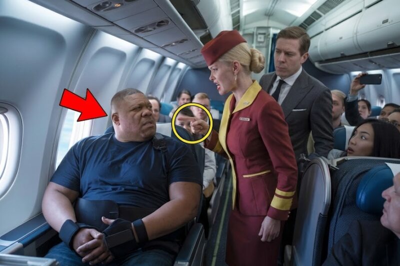 Take This Off Or Get Off The Plane! — Flight Attendant Humiliates Black Man Because Of His Size