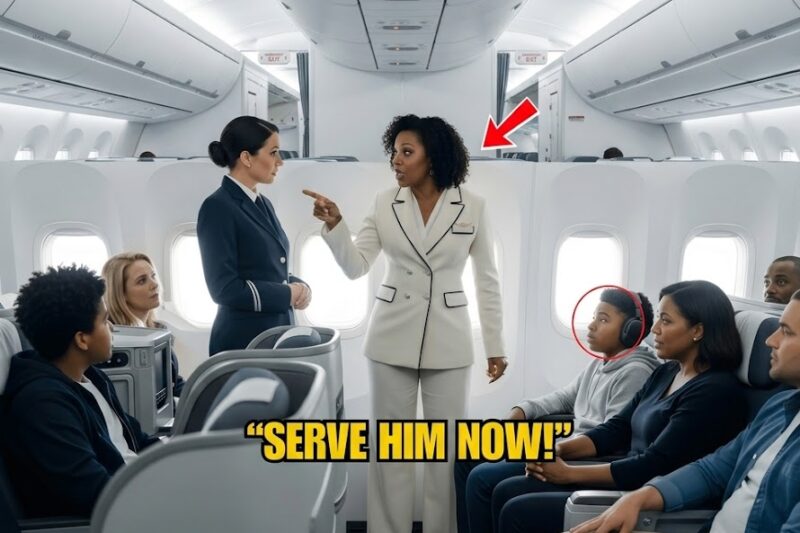 Black Trillionaire CEO Stops Entire Flight After Flight Attendant Refuses to Serve Autistic Teen …