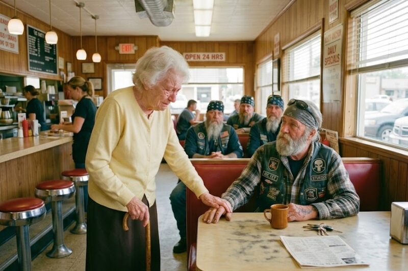 “I Just Need Someone At The Funeral”—Cried 91-Year-Old Lady, Then 200 Hells Angels Showed Up