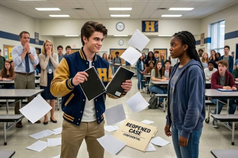 School Bully Tore a Black Girl’s Notebook—Then Learned Whose Case File Was Inside It 