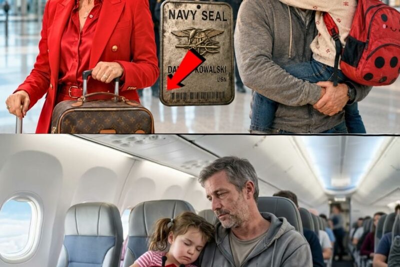 CEO Mocked a Poor Dad at the Airport Until Security Suddenly Saluted Him in Silence