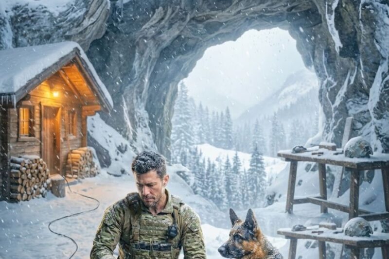 They Called Him Crazy for Living in the Mountain — Until a Navy SEAL and His K9 Saved the Town