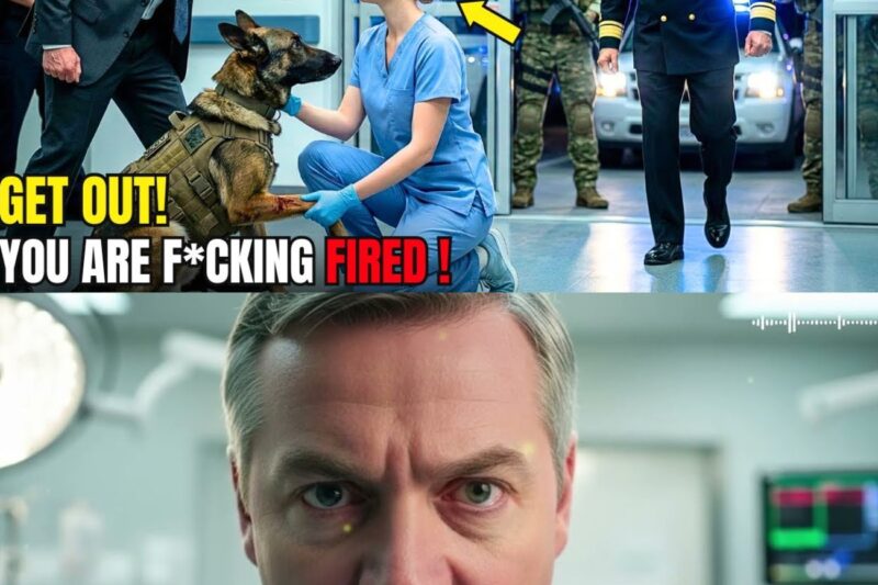 Rookie Nurse Fired for Helping a Veteran’s K9 Dog — Minutes Later, Navy SEALs Stormed the Hospital 
