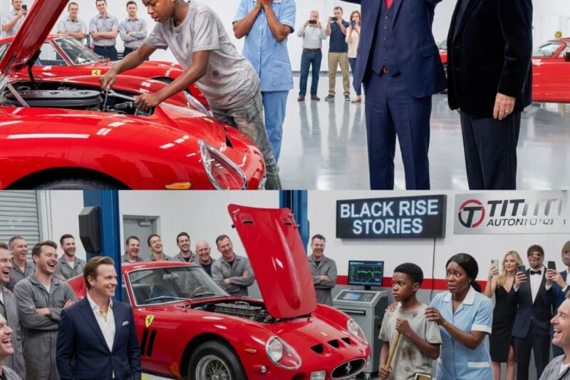 Billionaire Spent Millions on Ferrari Repairs With No Results Until the Black Maid’s Son Walked In 