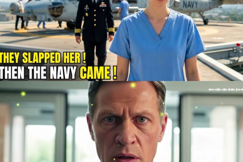 The Director SLAPPED the Rookie Nurse for Saving a SEAL — Minutes Later, a Navy Helicopter Landed