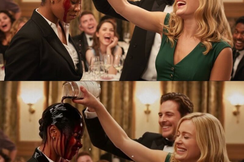Unaware She Owned the Company Signing Their $800 Million Deal, They Poured Wine on Her. 