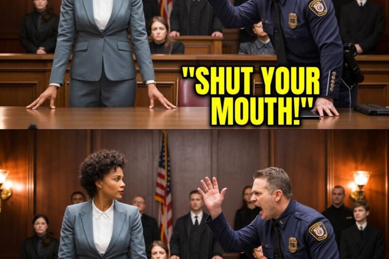 Police Slapped A Black Woman In Court — But Within Seconds, She Dropped Him With A Judo Throw 