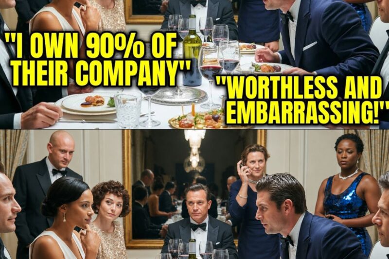 Husband Spat on Black Wife at Family Dinner—Unaware She Owns 90% of Their Company 