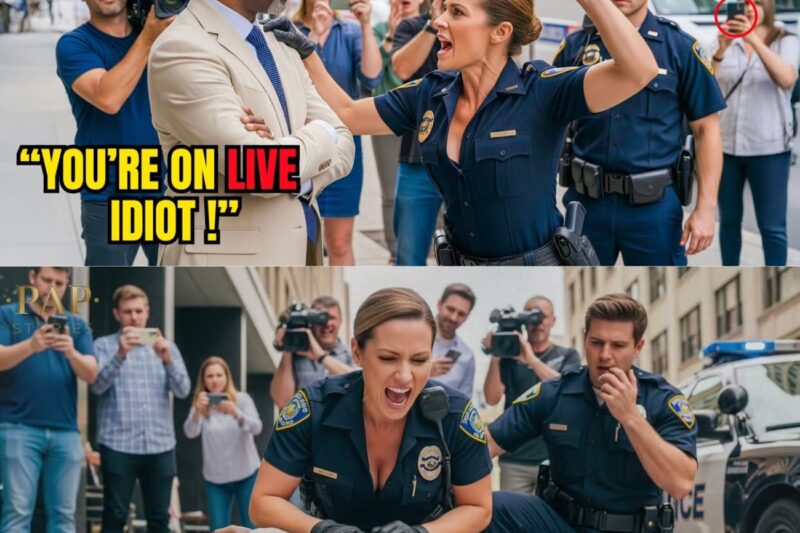 Female Cop Slapped Black Man on LIVE TV Face DROPPED When She Realized He Was SUPREME COURT JUDGE 