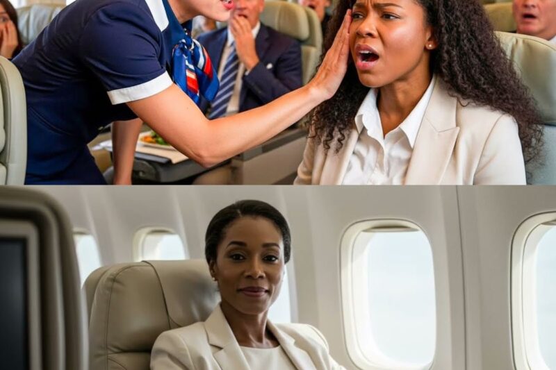 Flight Attendant Slaps Black Woman In First Class, Unaware She Is The FAA Administrator