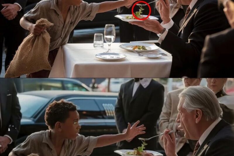 Homeless Boy Shouts ‘Don’t Eat That!’ Billionaire Freezes When He Finds Out Why 