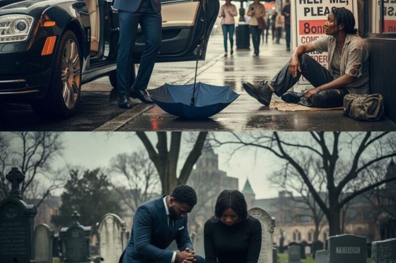 He Returned From Abroad And Found His Wife Begging On The Street, What He Did Next Will… 
