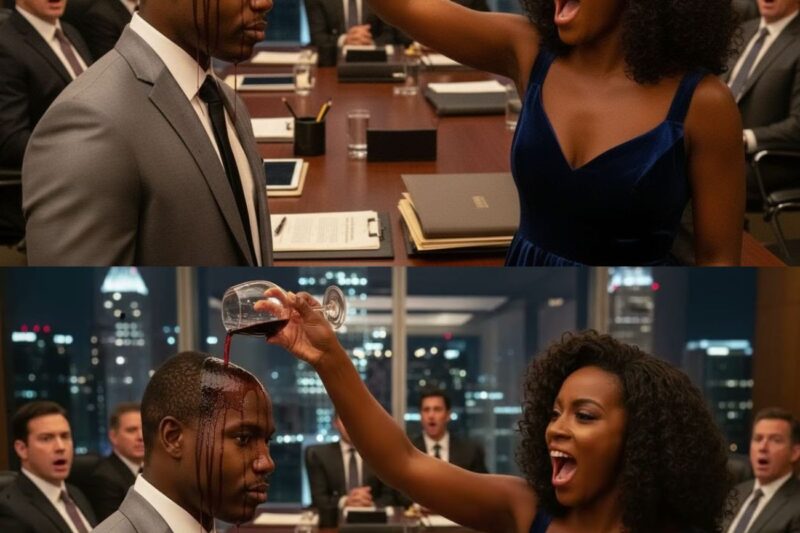My Wife Poured Wine on Me At Her $800 Million Deal Signing — Unaware I Owned the Company. Then I… 