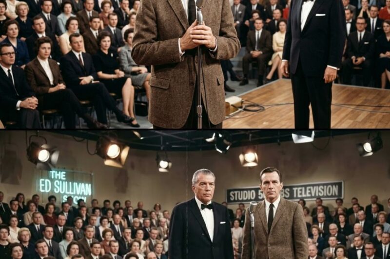 Ed Sullivan stopped his show after 1,087 episodes  a man in row 14 said 7 words 