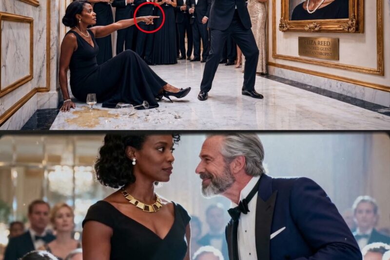 Billionaire Knocks Black Woman Down at Gala — Doesn’t Know Her Portrait Hangs in Lobby Behind Him