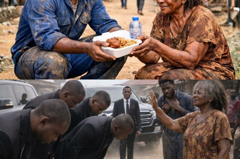 Poor Mechanic Used His Last $6 to Buy Food For A Beggar Everyone Ignored, Unaware She’s Billionaire
