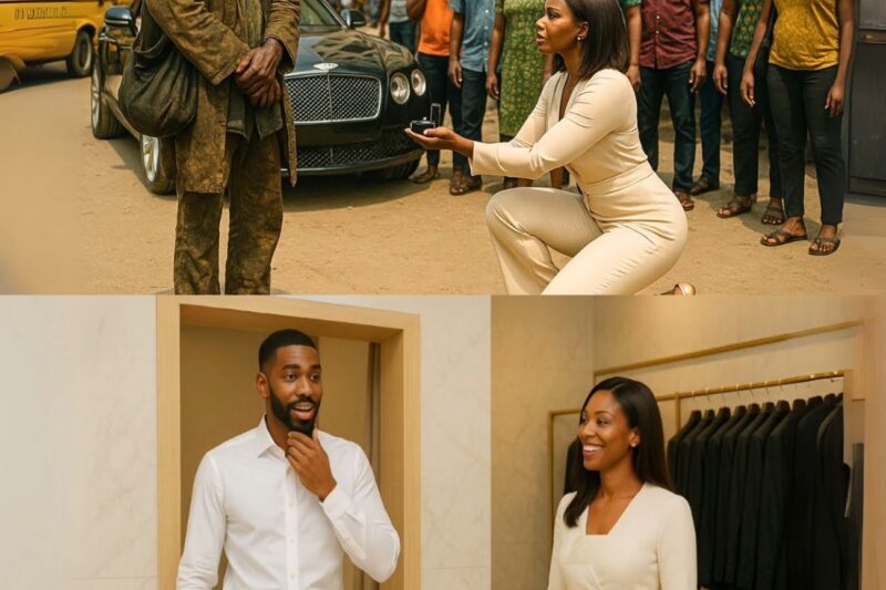 Please Marry Me”, Billionaire Single Mom Begs A Homeless Man, What He Asked In Return Shocked… 