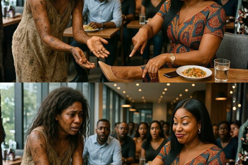 Can I Have Leftovers”, Unaware She Owns The Restaurant, She Asks Her To Kiss Her Shoes Before…