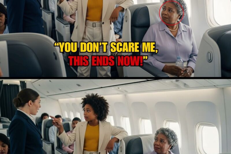 Black trillionaire girl defends Black woman after racist flight attendant calls her the N-word in… 
