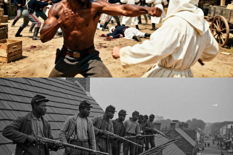 1,000 KKK Raided a Black Town — Unaware the Deadliest Black Union Soldiers Lived There