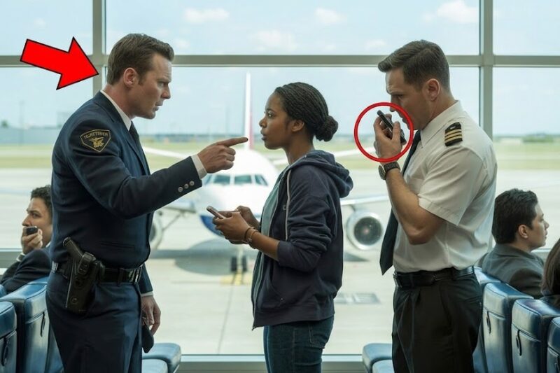 Pilot Calls Cop on Black Teen — Freezes When Her Mom Boards and Flashes Her FBI Badge