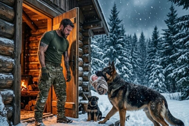 He Chose Isolation… Until a German Shepherd Arrived With a Child 