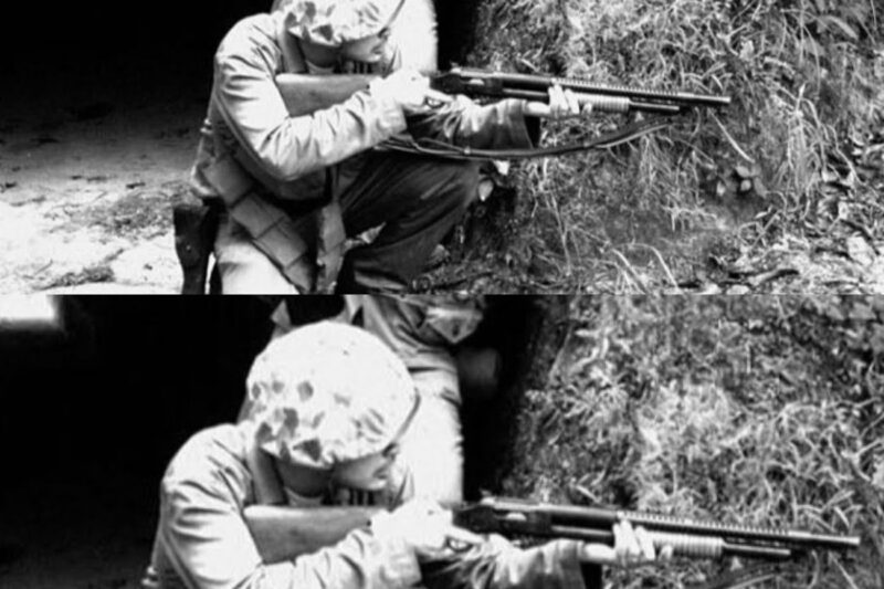 Japanese Infantry Never Expected 12-Gauge American Shotguns in the Assault