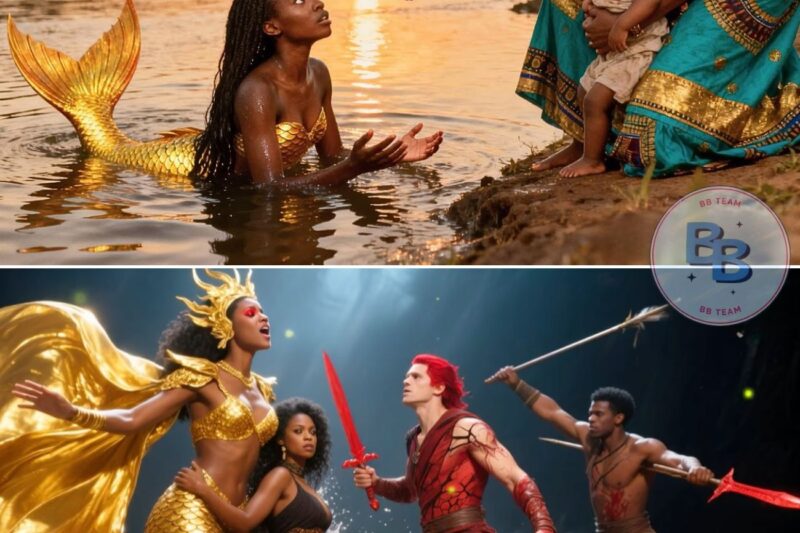 The Golden Scaled Mermaid’s Curse — A Mother’s Battle to Save Her Child