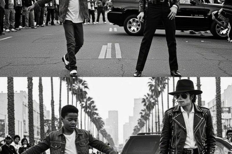 Street Kid Dancing ‘Smooth Criminal’ When Suddenly Michael Jackson Showed Up