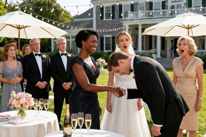 Everyone Avoided Black Woman at the Wedding — Until the Groom Said Her Name and Everything Changed 