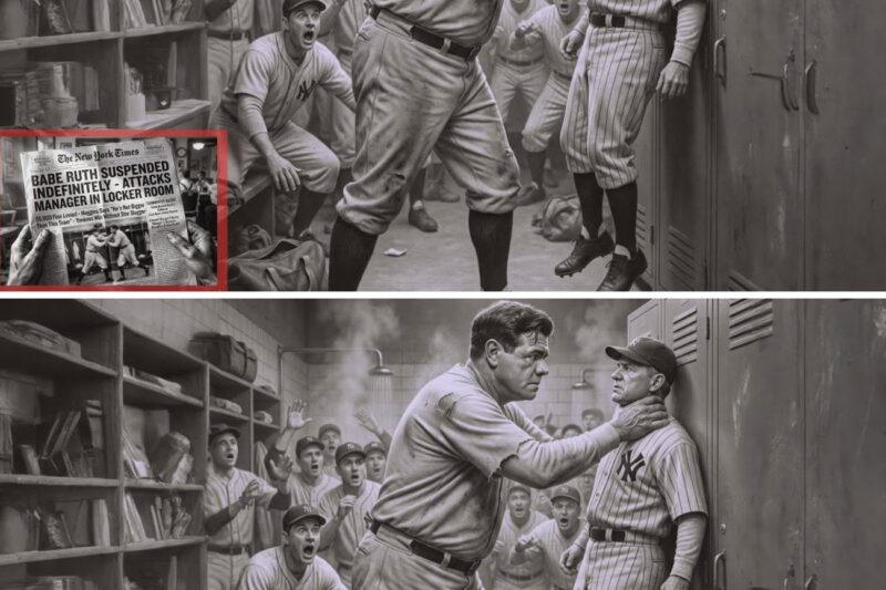 Babe Ruth Grabbed His Manager’s THROAT and Got Suspended — The Comeback Changed Everything