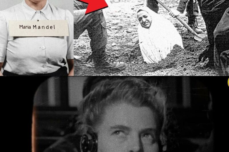 Watch the DESERVED EXECUTION of Maria Mandel — The TERRIBLE Beast of AUSCHWITZ