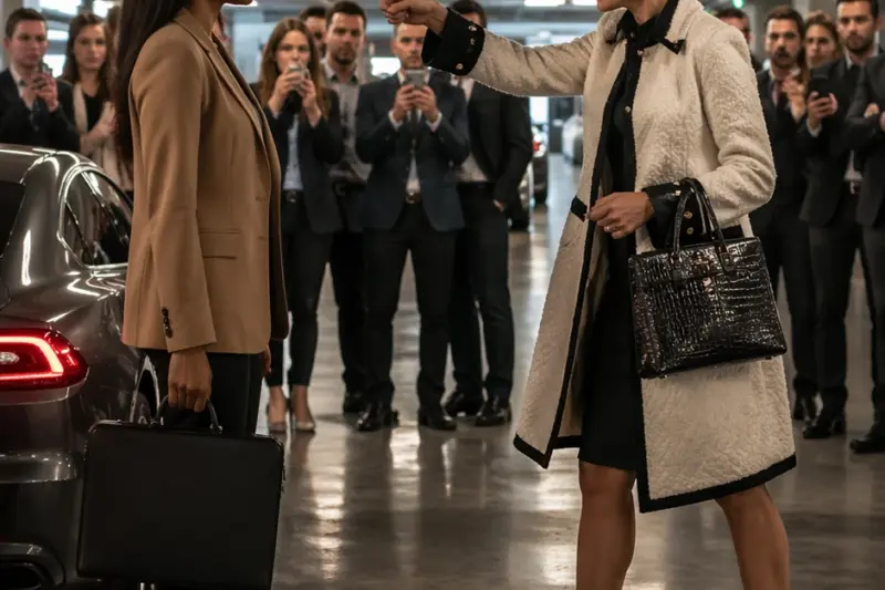 She Allowed Them To Publicly Humiliate Her So Their True Colors Would Be Revealed. By The Time The Elevator Reopened, The Woman They Attempted To Evict Owned Far More Than Just Their Positions