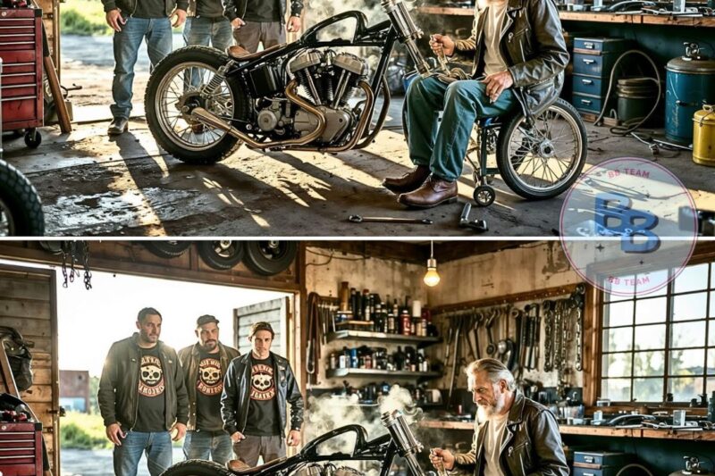 No Biker Could Fix the Hells Angels Motorcycle —Until a Disabled Old Man Looked and Stunned Them All