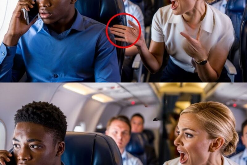 Flight Attendant Slaps Black Billionaire’s Son — One Call Later, the Entire Crew Gets Detained!