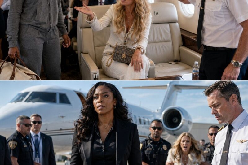 A Famous Influencer Had Me Publicly Thrown Off a Private Jet Because My Outfit Didn’t Look “Elite.” The Captain Smirked and Threatened to Arrest Me