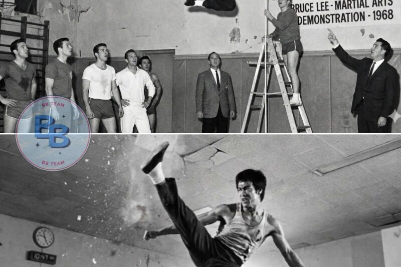 Bruce Lee Was Kicked Ceiling 8 Feet High 1968 — Vertical Jump Record Like NBA Player