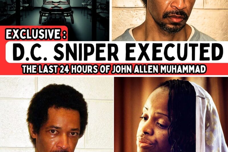 JUST IN: Virginia Executes D.C Sniper John Allen Muhammad — “You Made Me A Monster”…