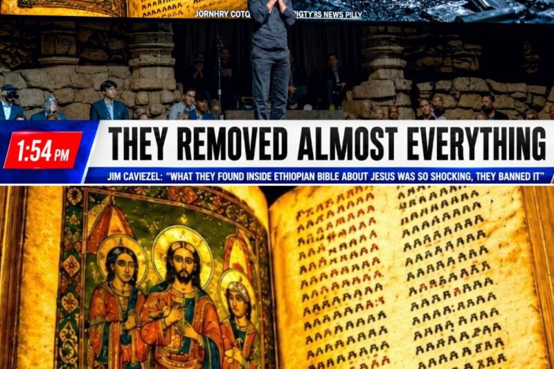 Jim Caviezel: “What They Found Inside Ethiopian Bible About Jesus Was So Shocking, They Banned It”
