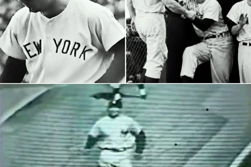 Mickey Mantle at bats in World Series 1956 1957 1961 New York Yankees Dodgers Braves Reds