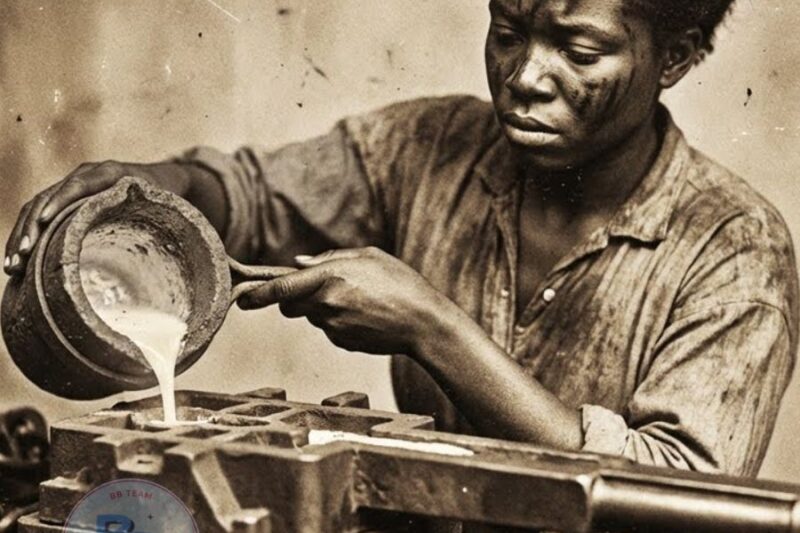 The 19-year-old daughter of a blacksmith began to melt the chains of slavery and created weapons