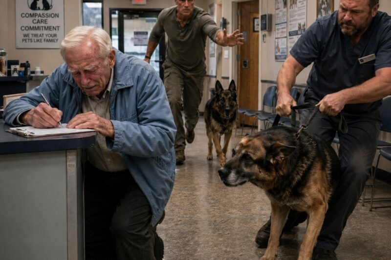 A Helpless Old Man Was Forced to Surrender His Dog—Then a Retired SEAL Discovered Why