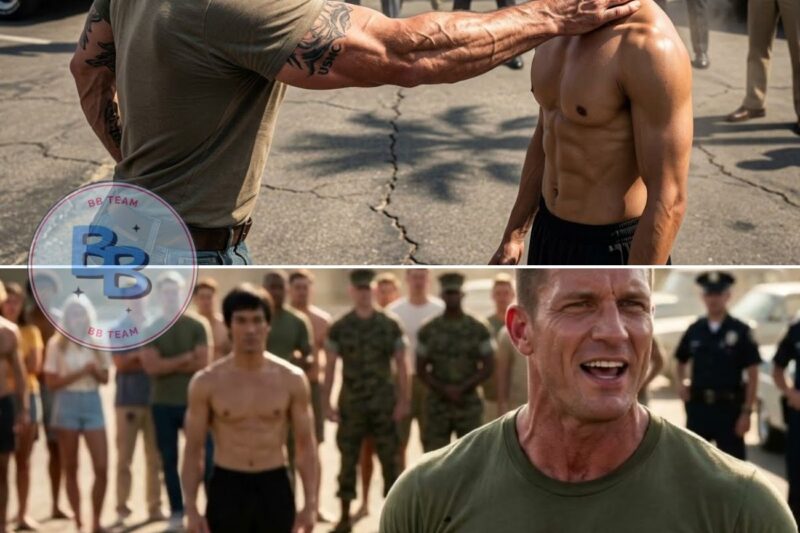 250 lb Ex-Marine Grabbed Bruce Lee By The Throat “Prove It Kid!” — San Diego 1966 — 4 Seconds