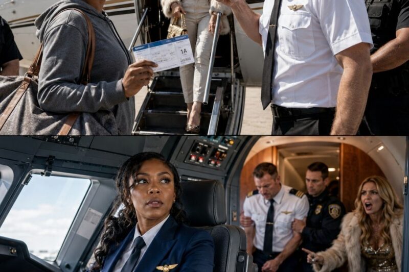 A Million-Follower Influencer Mocked Me on a Private Jet Because My Outfit Didn’t Meet Her Luxury Standards. The Captain Even Threatened to Handcuff and Evict Me as Passengers Gasped. Then He Scanned the Manifest — and Realized His Fatal Mistake.